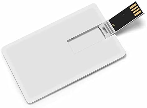 גולגולת ראשית אמריקאית הודית USB 2.0 מכסי פלאש מכשירים זיכרון צורת כרטיס אשראי