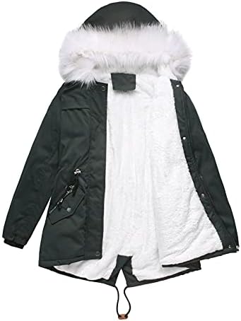 מעיל שרוול מלא של לאדי כותנה עם מעילים רכים ביותר של כותנה רכה חג המולד בצבע אחיד גדול