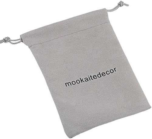 צרור Mookaitedecor - 2 פריטים: סט של 4 סמלי צ'אקרה חרוטים אבני דקל מלוטשות וסט של 7 אבני צ'אקרה חרוטות סמלים אנגלית אבני דקל מלוטשות לריפוי