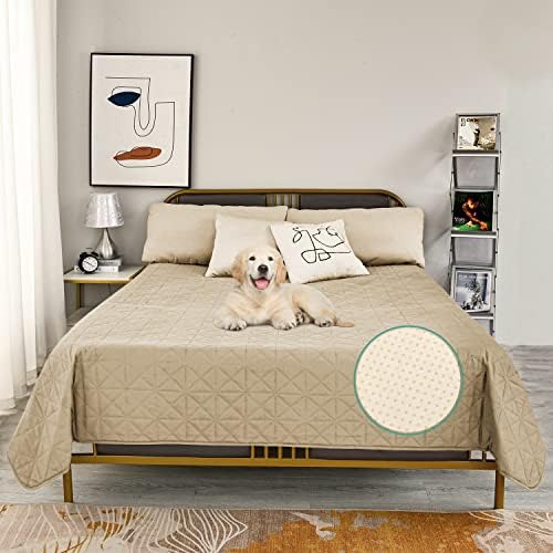 כיסוי מיטת כלבים ללא החלקה של יוריחום שמיכת מחמד - כיסוי ספה ספה אטום למים, מגן ריהוט מגן מזרן לחיית מחמד לחתול כלבים, 52 x 82 אינץ ',