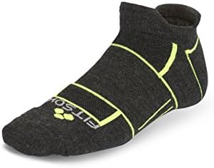 FITSOK ISW גרביים טכניים ללא מופע, פחם, בינוני