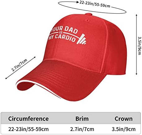 GHBC אבא שלך הוא המבוגרים שלי למבוגרים כובע בייסבול נשים אבא כובע מתכוונן אבא כובע