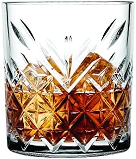 נצחי ויסקי זכוכית סט של 6 פרימיום איכות בר משקפיים לשתייה בורבון, ויסקי ויסקי, משקאות, קוקטיילים, קוניאק, מיושן קוקטייל כוסות מתנה עבור
