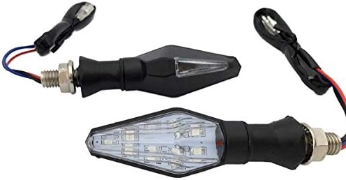 שחור רציף מנורת הפעל אותות אורות הוביל הפעל אותות מצמוצים אינדיקטורים תואם עבור 2001 דוקאטי 996