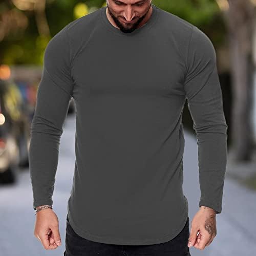 חולצות טריקו של שרוול ארוך של XXBR Mens.