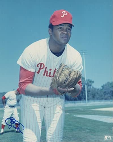 גרנט ג'קסון פילדלפיה פיליז חתום על חתימה 8x10 צילום w/coa - תמונות MLB עם חתימה