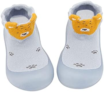 ילדת תינוק ילד תינוקת ללא החלקה נעלי הליכה מקורות נעליים חיות נעלי גרב נעלי נעלי הליכה ראשונות 0-3 שנים