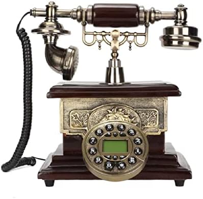 SJYDQ טלפון מיושן טלפון מגע אחד מחדש טלפון וינטג 'לבר למשרד לבית קפה