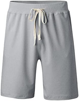 מכנסי פרחים קצרים גברים קיץ מכנסי חוף אתלטים מזדמנים קצרים סולידי ספורט ספורט מכנסי פשתן ומערכת חולצה