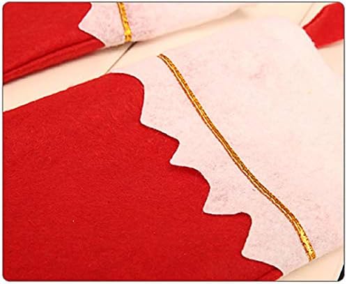 12 חבילות אדומות גרבי חג מולד בגרמי
