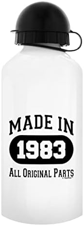 יום הולדת 40 של הלבשה 40 תוצרת 1983 כל החלקים המקוריים בקבוק מים אלומיניום עם כובע וספורט עליון