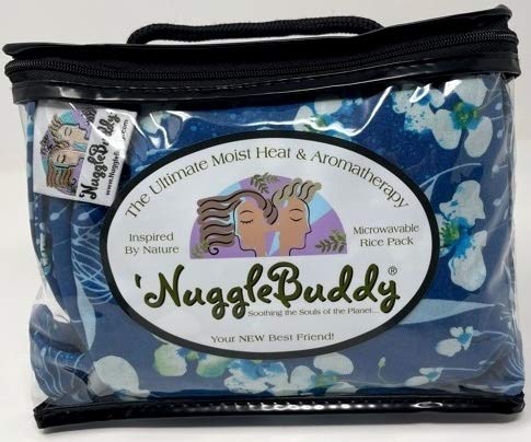 'NuglateBuddy חדש! חבילת אורז אורגנית אורגנית חום לחות במיקרוגל. בד גן ים מקסים. ארומתרפיה לבנדר מתוק!