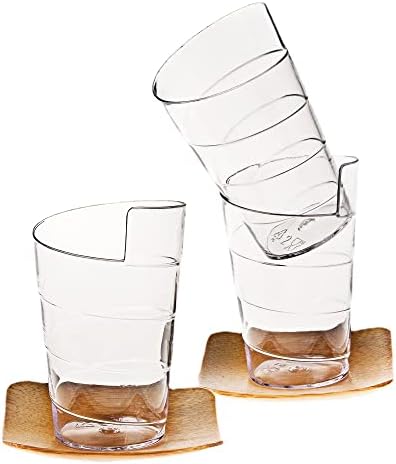 Qixivcom 50 חבילה כוס צלול כוס קיץ כוס שייק קרה כוס שייק 85 מל/3oz כוס מנה ראשונה פלסטי