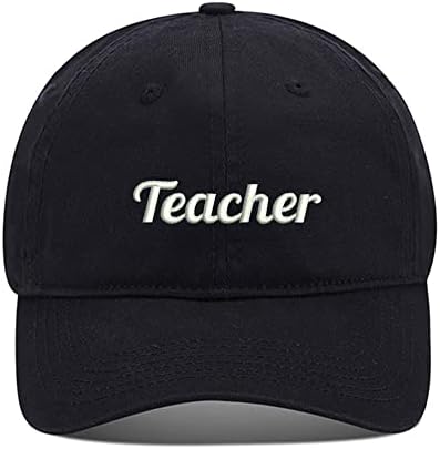 כובעי בייסבול לגברים של לקסיויבאי מורה רקום כותנה שטופה כובע אבא