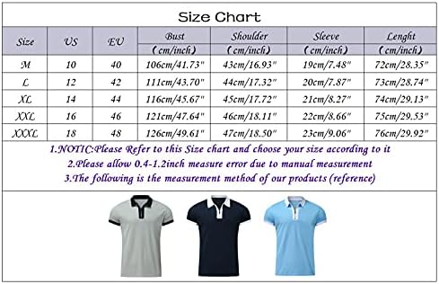 חולצת פולו -פולו של גברים 1/4 מיקוד שרוול קצר -חולצות -חולצות -חולצה גולף לגברים; דחו חולצות צווארון