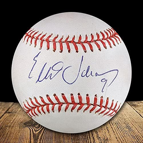 אליוט ג'ונסון החתימה את MLB בייסבול רשמי של ליגת המייג'ור - חתימה בייסבול