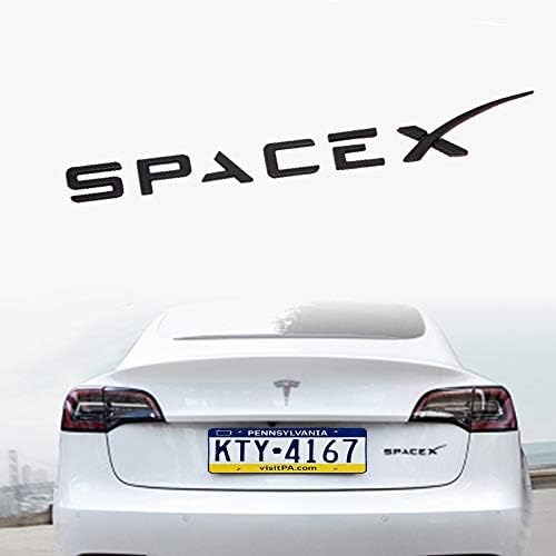מדבקות SpaceXX 3D מתכת טסלה סמל מדבקות מדבקות מדבקות טסלה דגם y דגם 3 דגם x דגם S