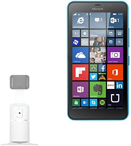 עמדו והעלו עבור Microsoft Lumia 640 XL - Pivottrack360 מעמד Selfie, מעקב פנים עמד