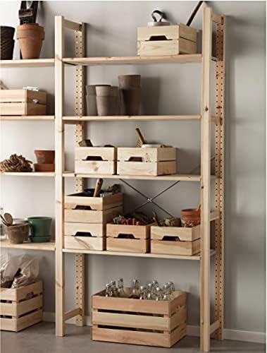 ארגז מעץ קופסא קטנה לארגון אחסון בית או משרדי