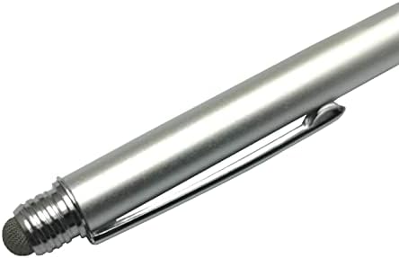 עט גרגיל קופסא תואם ל- WinMate R15L100 -EHC3 - חרט קיבולי Dualtip, קצה סיבים קצה קצה קיבול עט עבור Winmate R15L100 -EHC3 - מכסף מתכתי