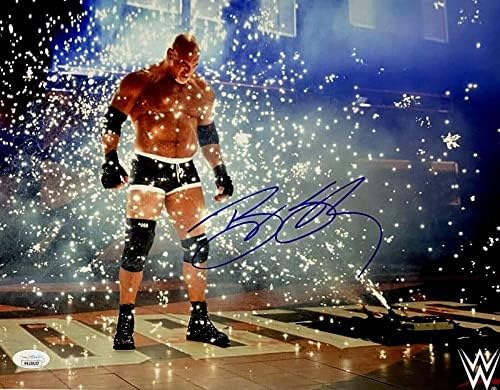 WWE Bill Bill Goldberg חתום על חתימה 11x14 אימות JSA 1 - תמונות היאבקות חתימה