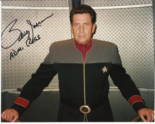מסע בין כוכבים DS9 בארי ג'נר בתור אדמירל רוס חותם ביד 8 x 10 צילום c