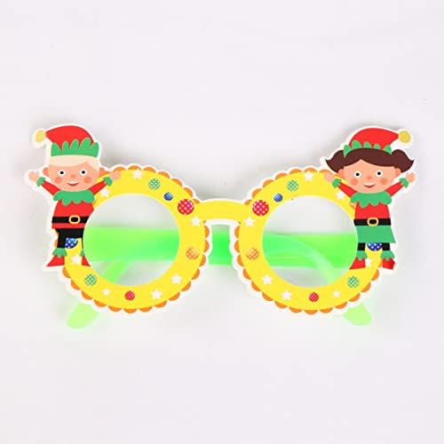 RFME 6 PCS ילדים משקפי משקפי קוספליי נייר לכוסות קרנבל מסגרות מהנות מסיבה לטובת מסכות לחג המולד