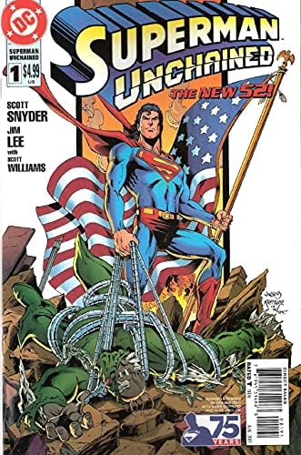 סופרמן לא כבול 1 שעות וף / ננומטר ; די. סי קומיקס / גרסה חדשה 52-1:25 מאת דן יורגנס