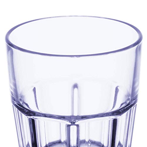 לקבל. 9907-1-BL-EC כוס פלסטיק פנוס כבד כבד, 7 אונקיה, כחול