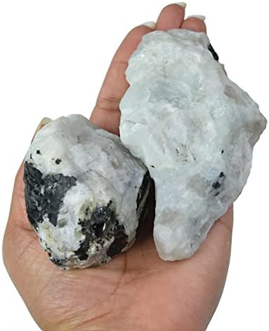 Bluequeen 200 גרם קשת טבעית אבן גולמית גסה אבן גולמית לטרנספורמציה יעילה, ויברציות טובות, אבן קריסטלים ריפוי