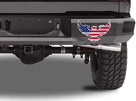 גדול 10x6 נשר אמריקאי ארהב דגל דגל מדבקות רכב חלון Die Cut Patriotic Auto Pager Pigser מדבקות ויניל למשאית רכב רכב שטח רכב שטח תמיכה בארהב