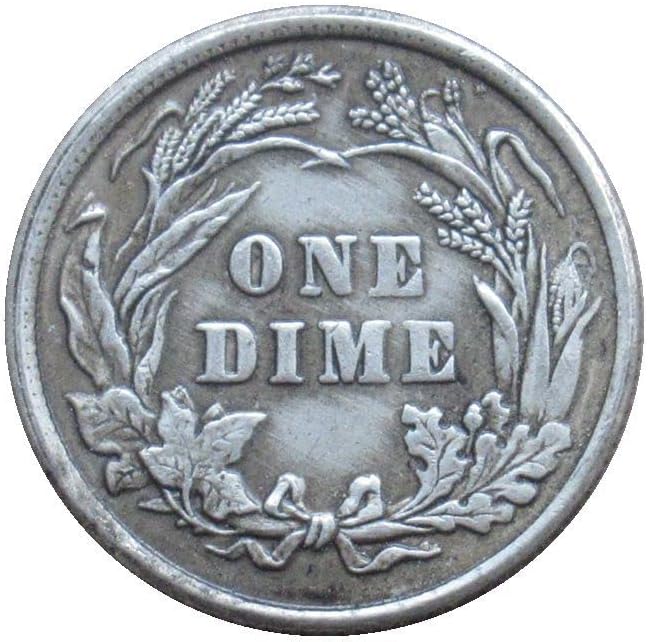 ספר אמריקאי 10 סנט 1915 מטבע זיכרון מעופף מצופה כסף