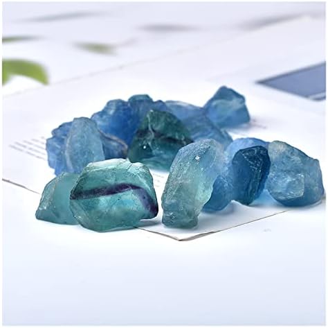 אבן טבעית כחולה ירוק פלואוריט קריסטל קוורץ לא סדיר אבן מקורית מינרל רייקי ריפוי אבן בית אקווריום קישוטי אקווריום מגרשים רוחות רעות ציור