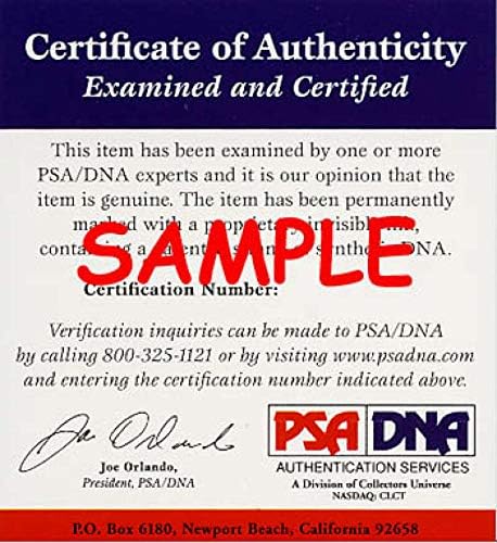 ווילי מייס PSA DNA DNA Autograpth League National Leagut