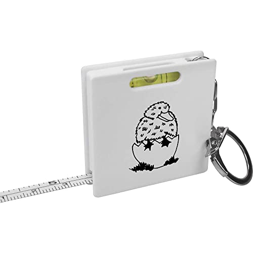 'בקיעת ברווז' מחזיק מפתחות סרט מדידה / פלס כלי