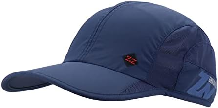 Zzewintraveler מהיר כובע ספורט יבש - הכובע המתכוונן הרך והמתכוונן הרך והלא מובנה, יוניסקס