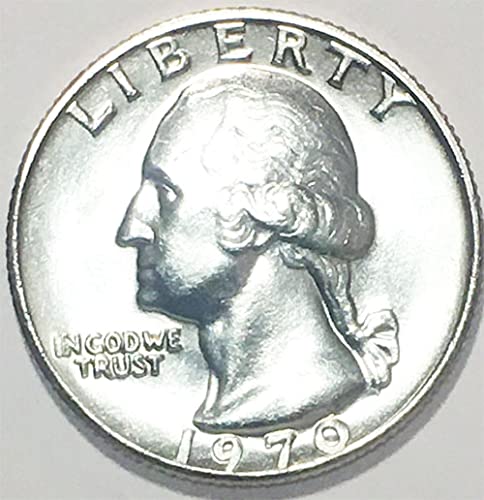 1970 P, D BU Washington Ravarters Choice Uncirculated Us Mint 2 SET COIN SET