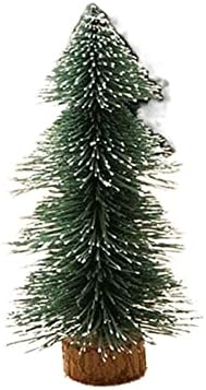 דלקת עץ חג המולד מיני קישוטי עץ חג המולד שלג קישוטי אורן קטן