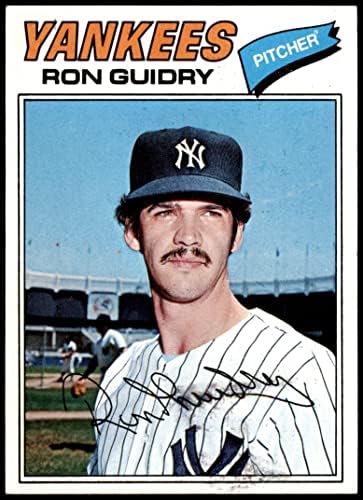 1977 Topps 656 RON GUIDRY ניו יורק ינקי אקס/MT+ Yankees