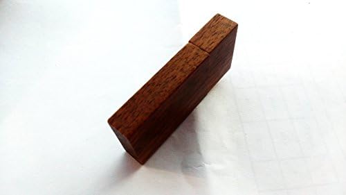 עץ אגוז חום 16 ג'יגה -בייט USB כונן הבזק מעץ עץ 16 גרם עץ כונן מקל עץ מארז מתנה