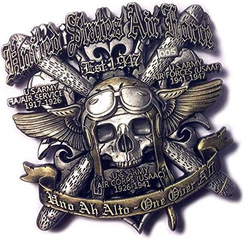 USAF אחד מעל כל המטבע הצבאי של חיל האוויר של חיל האוויר של מדחף