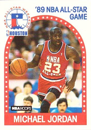 1989-90 NBA Hoops 21 קלף כדורסל מייקל ג'ורדן-משחק האולסטאר