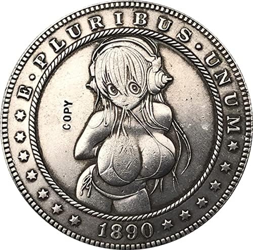 הובו ניקל 1890-CC ארהב מורגן דולר מטבע עותק סוג 79