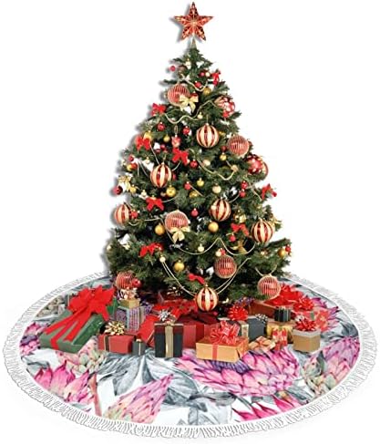 פרחי פרוטאה חצאיות עץ קישוטי חג המולד, חצאית עץ עונתית עונתית לחופשת מסיבות חג המולד, כל האירועים 36