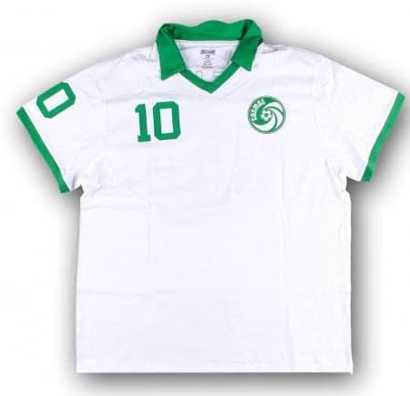 פלה חתמה על ניו יורק קוסמוס זורקת ג'רזי לבן חתימה שטיינר COA כדורגל - גופיות כדורגל עם חתימה