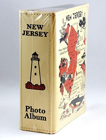 אלבום תמונות מובלט של ניו ג'רזי 200 תמונות / 4x6