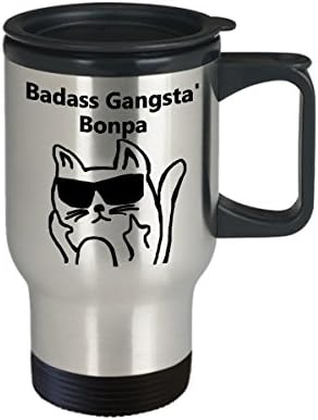 Badass gangsta 'bonpa ספל נסיעות קפה
