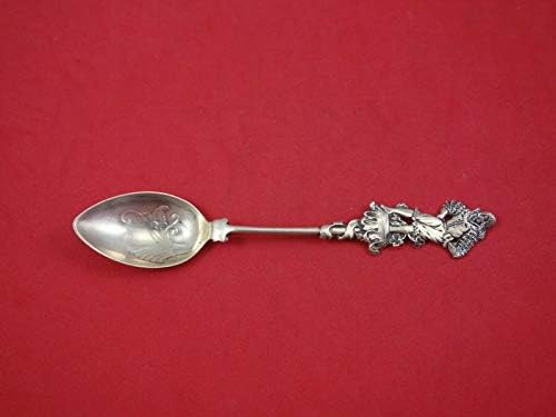 נירנברג מאת Gorham Sterling Silver Coffoe Spoon עם האדם עם שרוולים פרועים 5