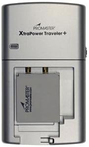 PROMASTER XTRAPOWER TRAVERTER + מטען סוללות אוניברסלי לרוב ה- DSLRS