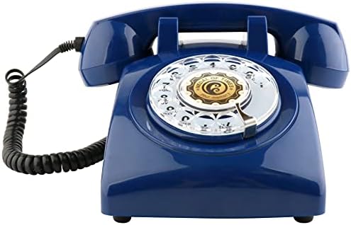 טלפוני חיוג סיבוב סאנגין משנת 1960 קלאסי בסגנון ישן רטרו טלפון טלפון